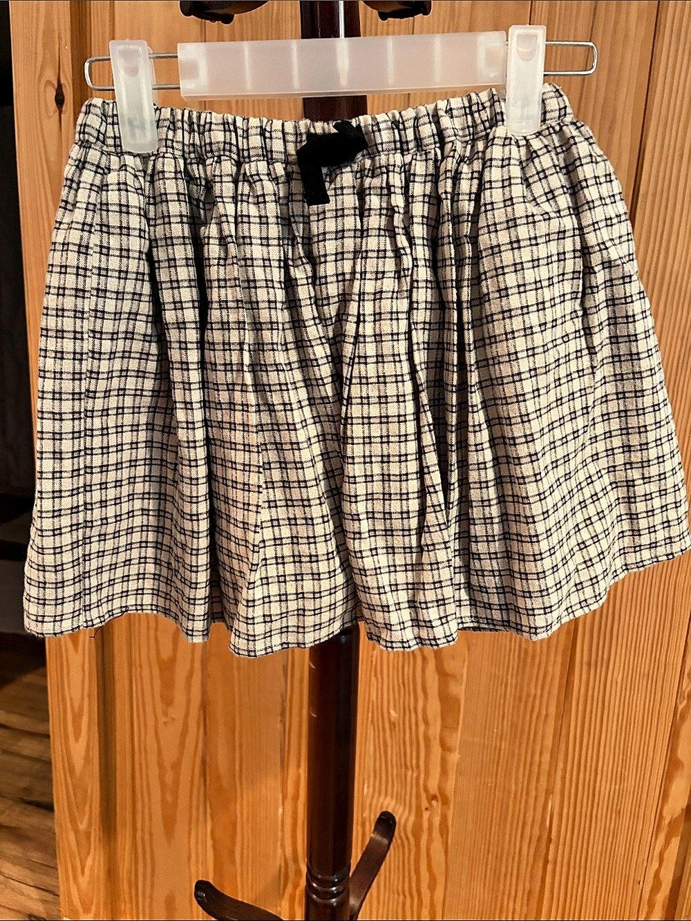 Zara Girls Plaid Skort Size 11-12 NWT